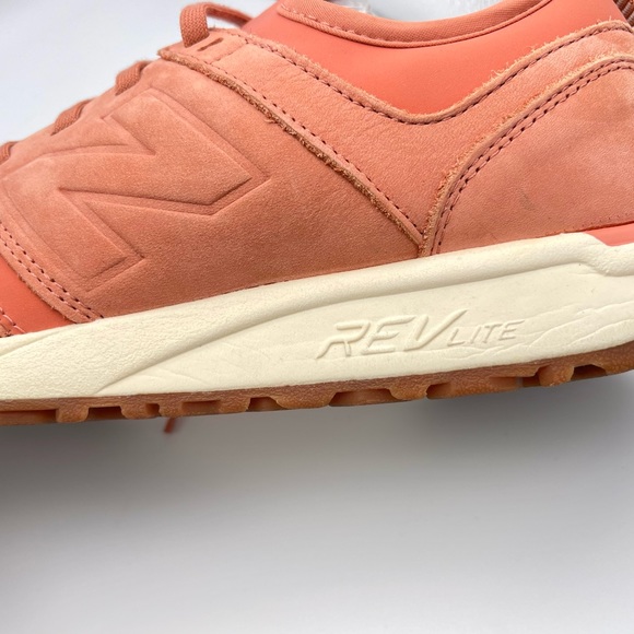 NEW BALANCE | Men’s Lux 247 ‘Dawn til Dusk’ Sneaker in Rose/Sea Salt | Size 9 - Picture 8 of 13